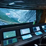 알프스 전쟁과 스위스 방어 전략 - **Prompt:** A breathtaking, wide-angle shot of a massive, hidden underground complex nestled deep wi...