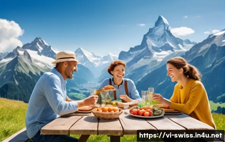 스위스에서 팁 문화와 식사 매너 관련 이미지 2